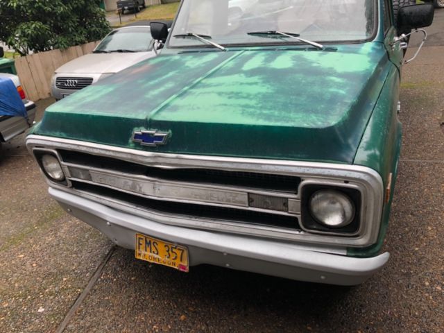 1969 Green Chevrolet C20