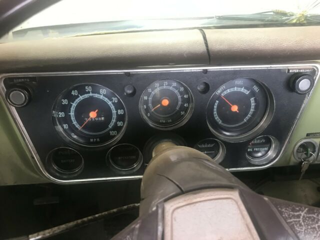 1969 Green and white Chevrolet C20 Pickup Pick up