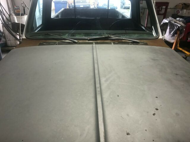 1969 Green and white Chevrolet C20 Pickup Pick up