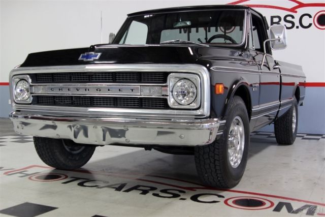 1969 White Chevrolet C20 Pickup