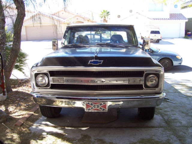 1969 Black Chevrolet Other Pickups pickup