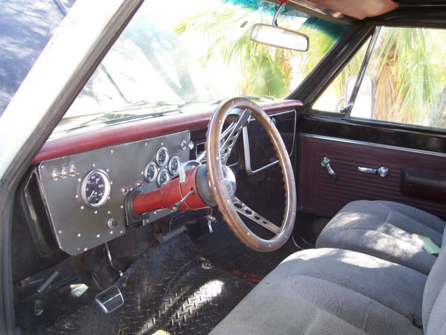 1969 Black Chevrolet Other Pickups pickup