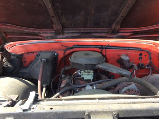 1969 Orange Chevrolet Other Standard Cab Pickup