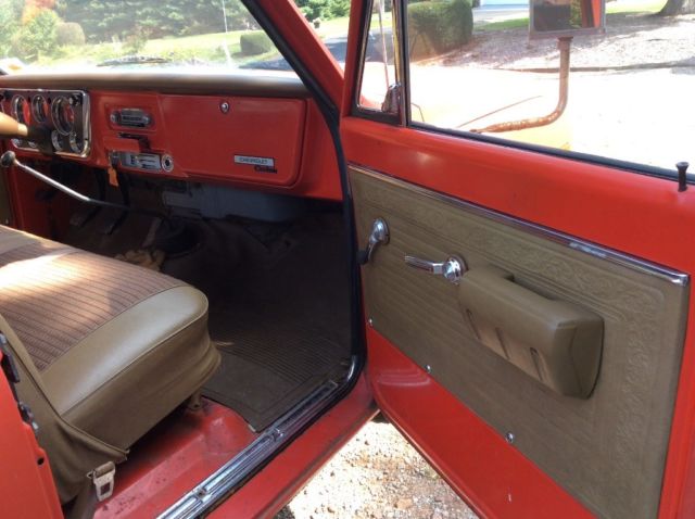 1969 Orange Chevrolet Other Standard Cab Pickup