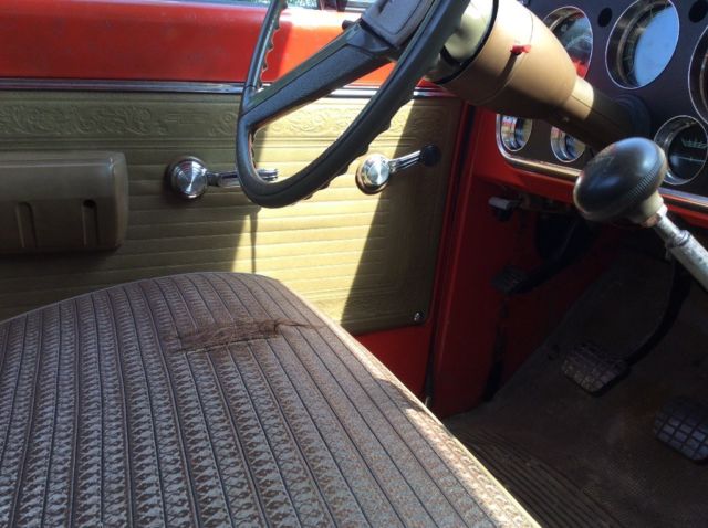 1969 Orange Chevrolet Other Standard Cab Pickup