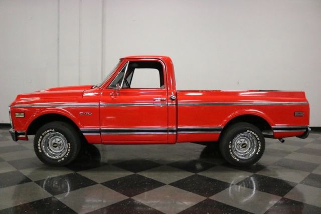 1969 Red Chevrolet C-10 Pickup Truck