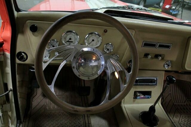 1969 Orange Chevrolet C-10 --