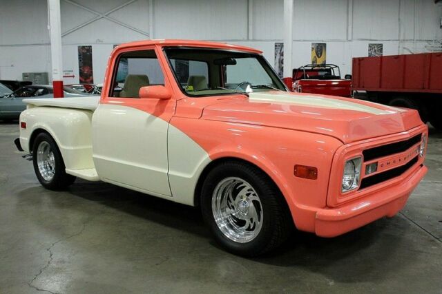 1969 Orange Chevrolet C-10 --