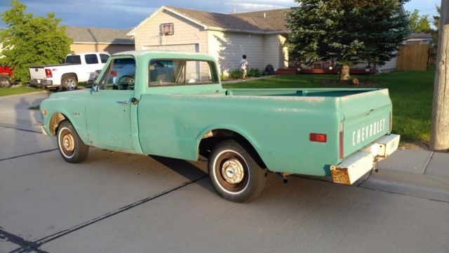 1969 Green Chevrolet C-10 Standard Cab Pickup