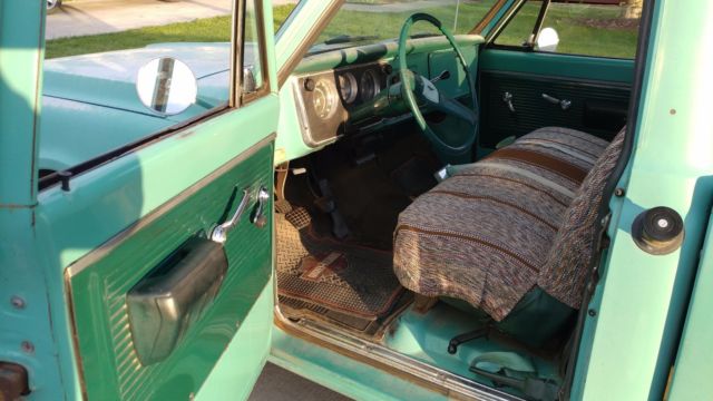 1969 Green Chevrolet C-10 Standard Cab Pickup