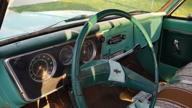 1969 Green Chevrolet C-10 Standard Cab Pickup