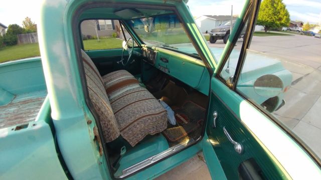 1969 Green Chevrolet C-10 Standard Cab Pickup