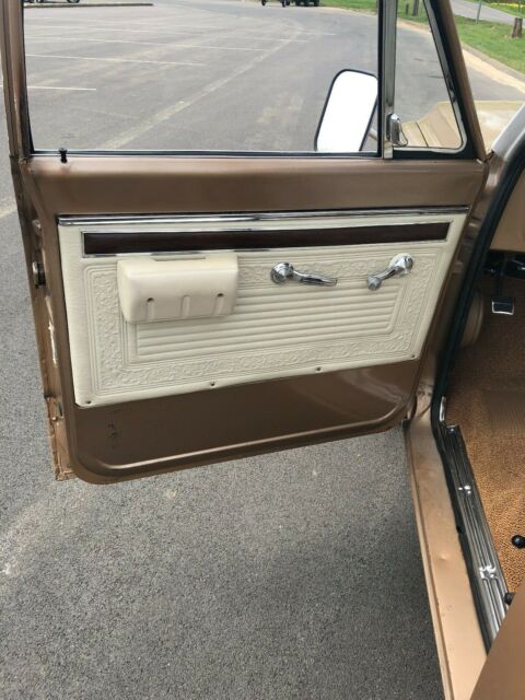 1969 gold Chevrolet C-10