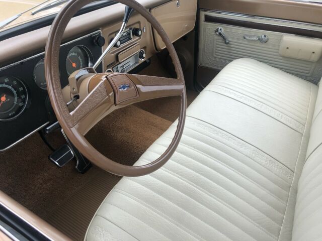 1969 gold Chevrolet C-10