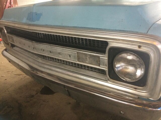 1969 Blue Chevrolet C-10