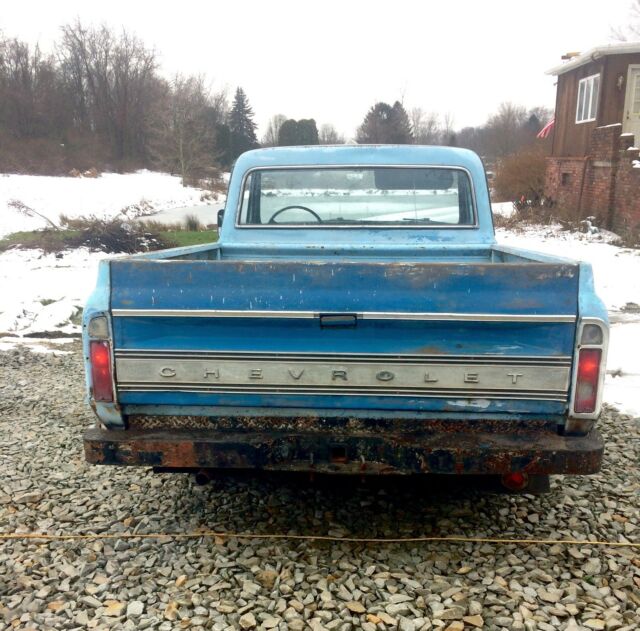 1969 Blue Chevrolet C-10