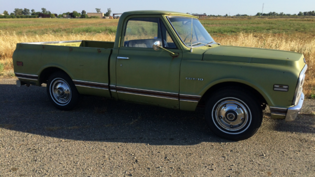 1969 Green Chevrolet C-10