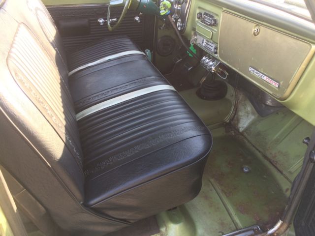 1969 Green Chevrolet C-10