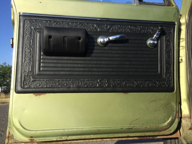 1969 Green Chevrolet C-10