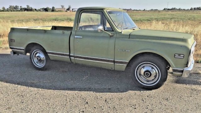 1969 Green Chevrolet C-10