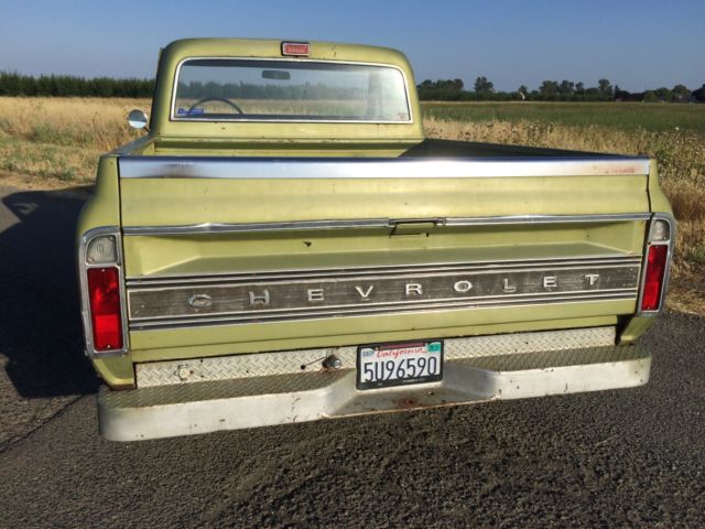 1969 Green Chevrolet C-10