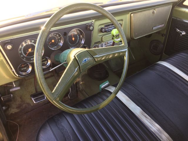 1969 Green Chevrolet C-10