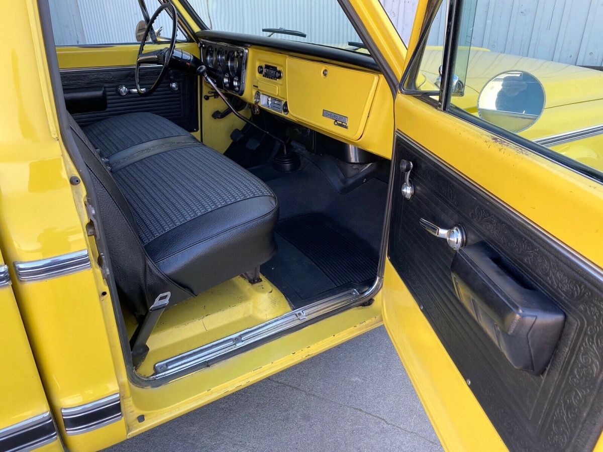 1969 Light Yellow Chevrolet C-10 Standard Cab Pickup