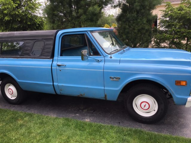 1969 Blue Chevrolet C/K Pickup 1500