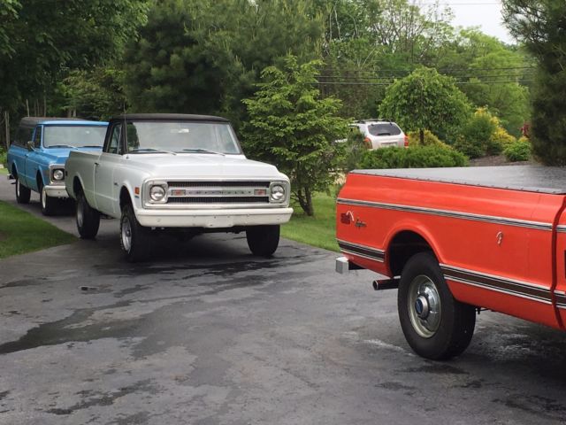 1969 Blue Chevrolet C/K Pickup 1500