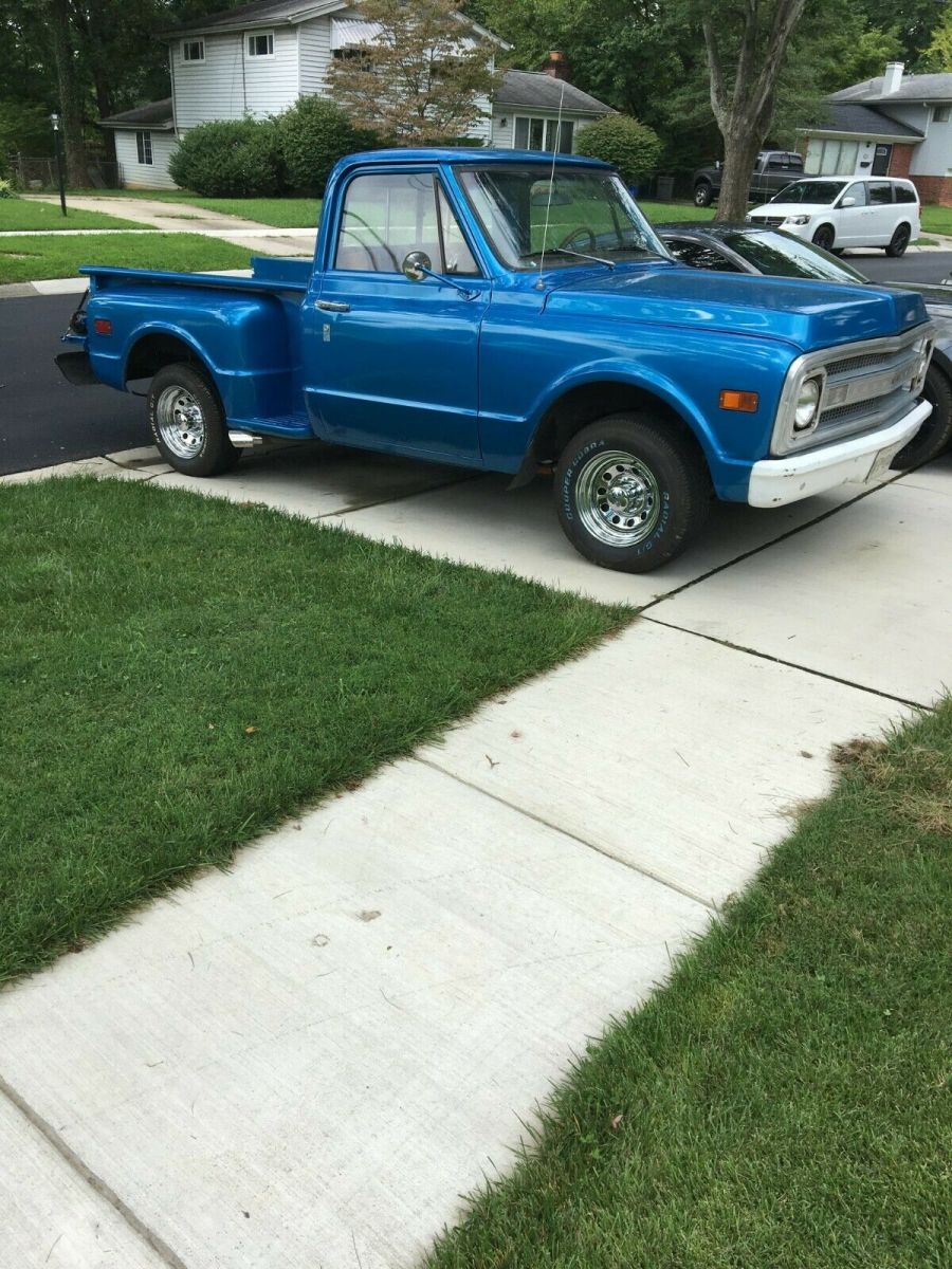 1969 Blue Chevrolet C-10