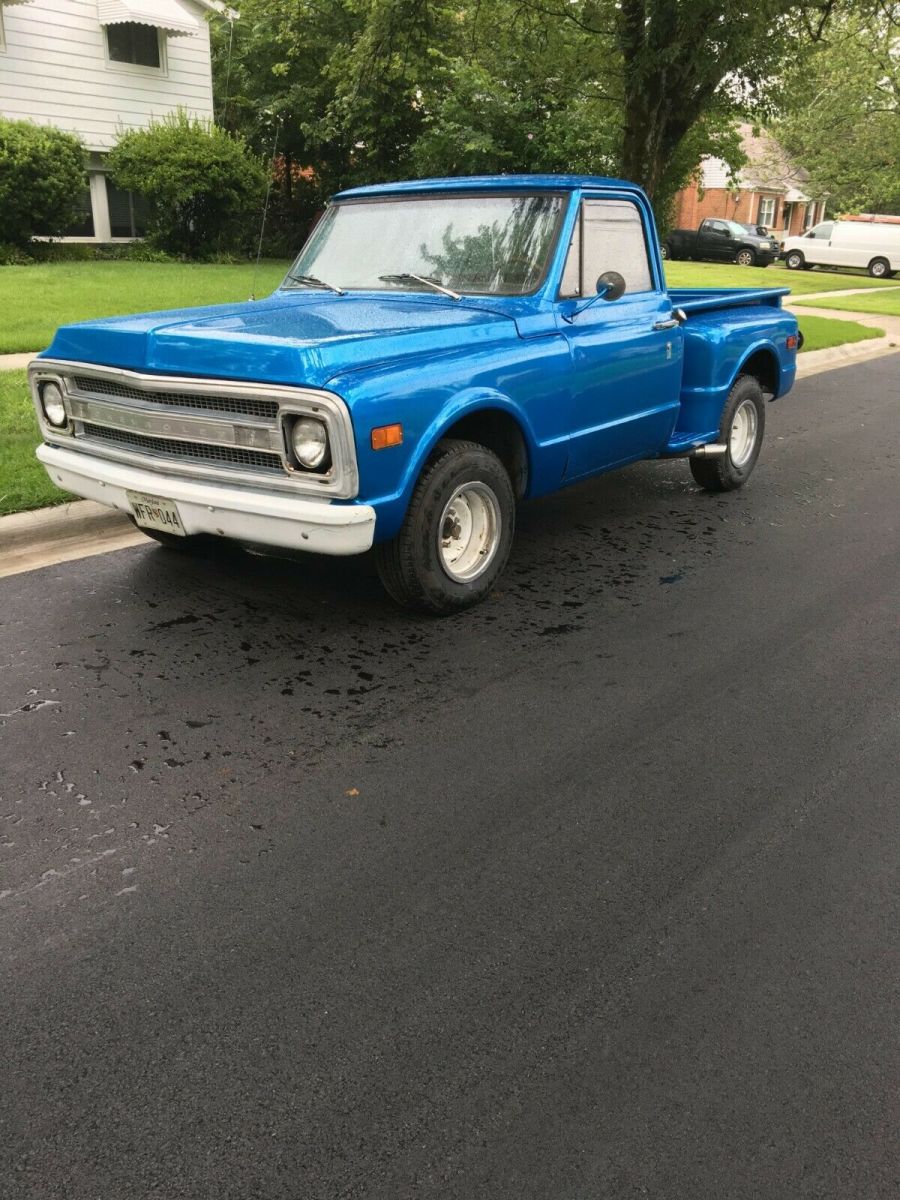 1969 Blue Chevrolet C-10