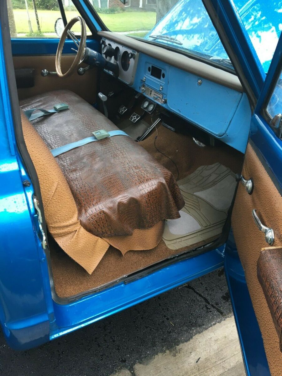 1969 Blue Chevrolet C-10