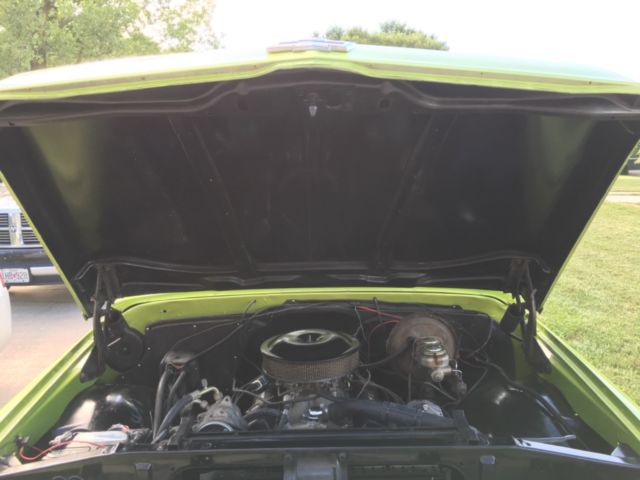 1969 Green and white pearl Chevrolet C-10 Standard Cab Pickup