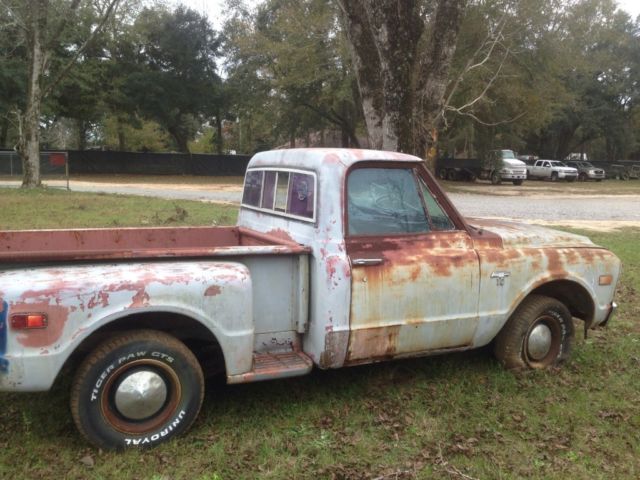 1969 Green and white pearl Chevrolet C-10 Standard Cab Pickup