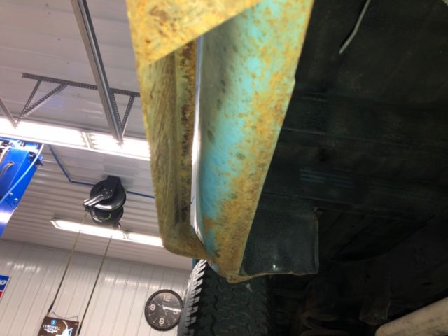 1969 Blue Chevrolet C-10 Pickup