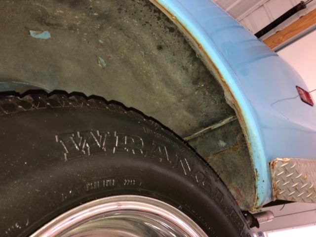 1969 Blue Chevrolet C-10 Pickup