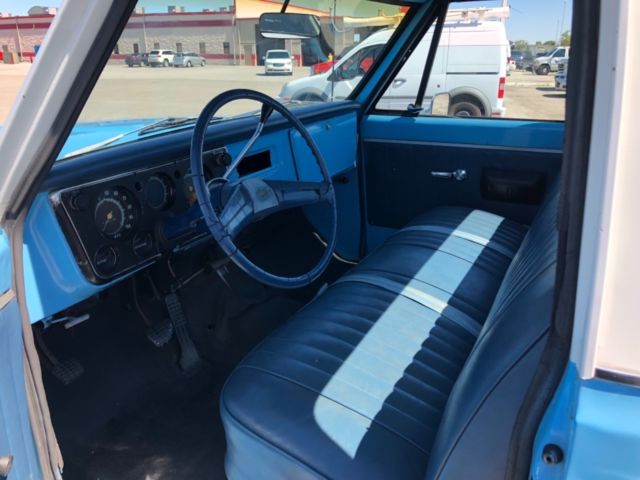 1969 Blue Chevrolet C-10 Pickup