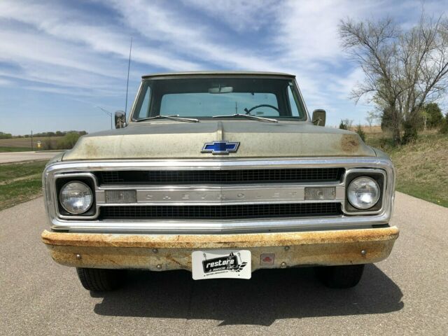 1969 Green Chevrolet C10 Pickup (Truck)