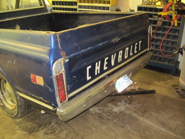 1969 Blue Chevrolet C-10 Standard Cab Pickup