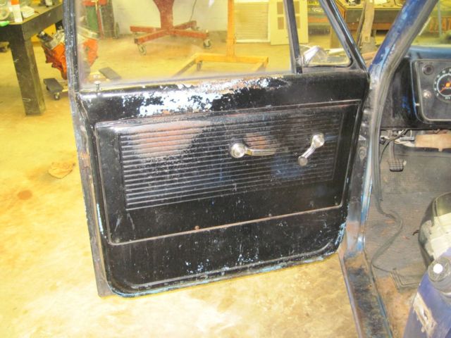 1969 Blue Chevrolet C-10 Standard Cab Pickup