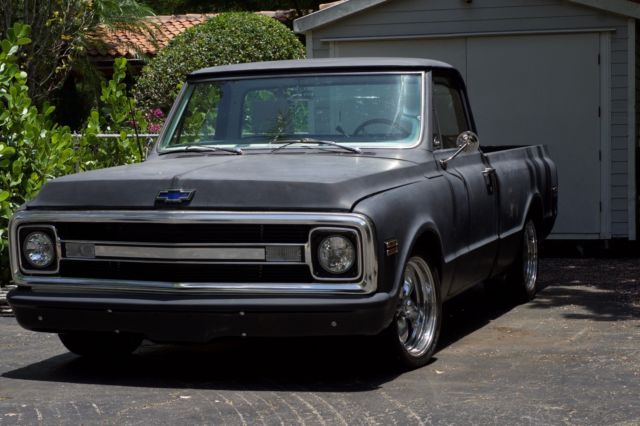 1969 Dark Gray Chevrolet C-10