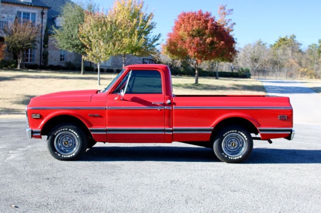 1969 Red Chevrolet C-10