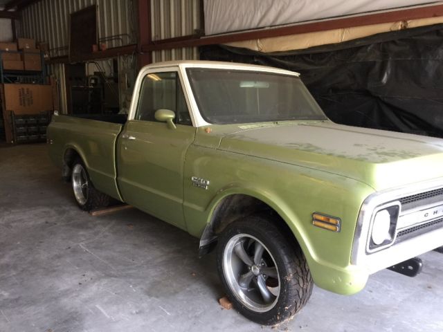 1969 Green Chevrolet C-10 Standard Cab Pickup