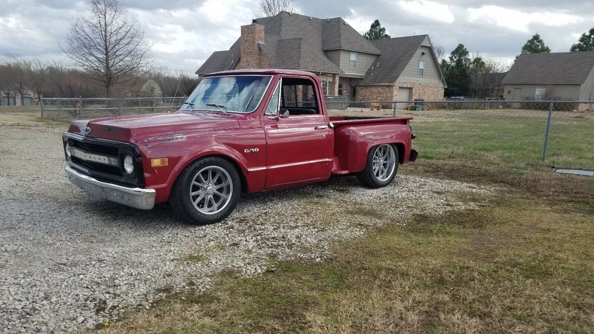 1969 Red Chevrolet C10/K10 Pickup