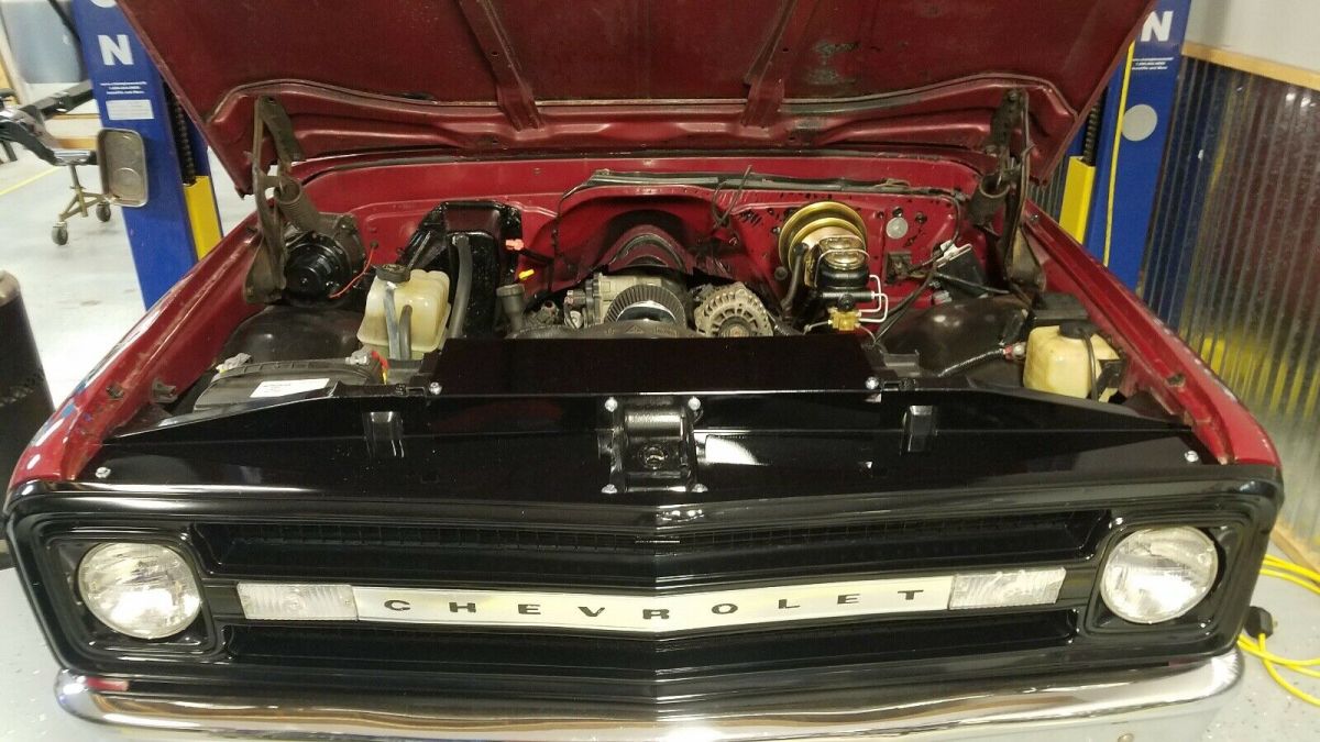 1969 Red Chevrolet C10/K10 Pickup