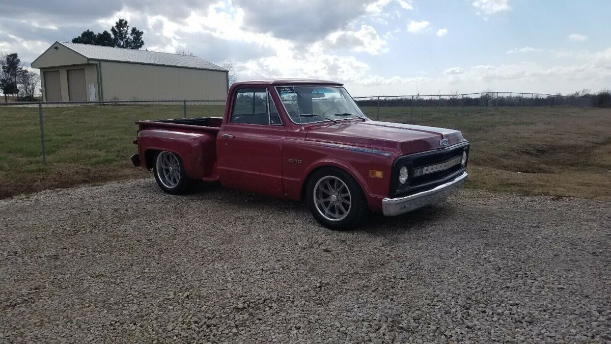 1969 Red Chevrolet C10/K10 Pickup