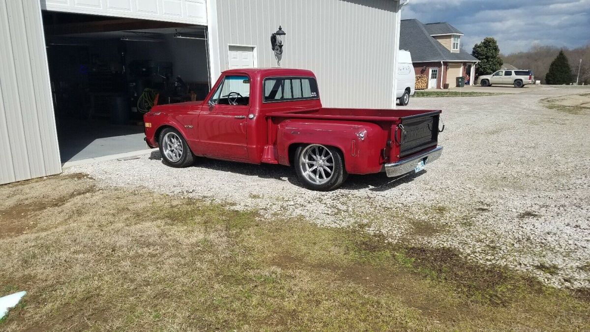 1969 Red Chevrolet C10/K10 Pickup