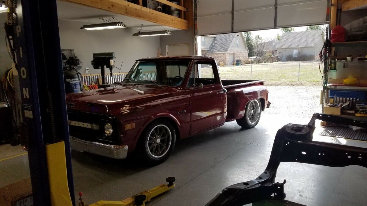 1969 Red Chevrolet C10/K10 Pickup