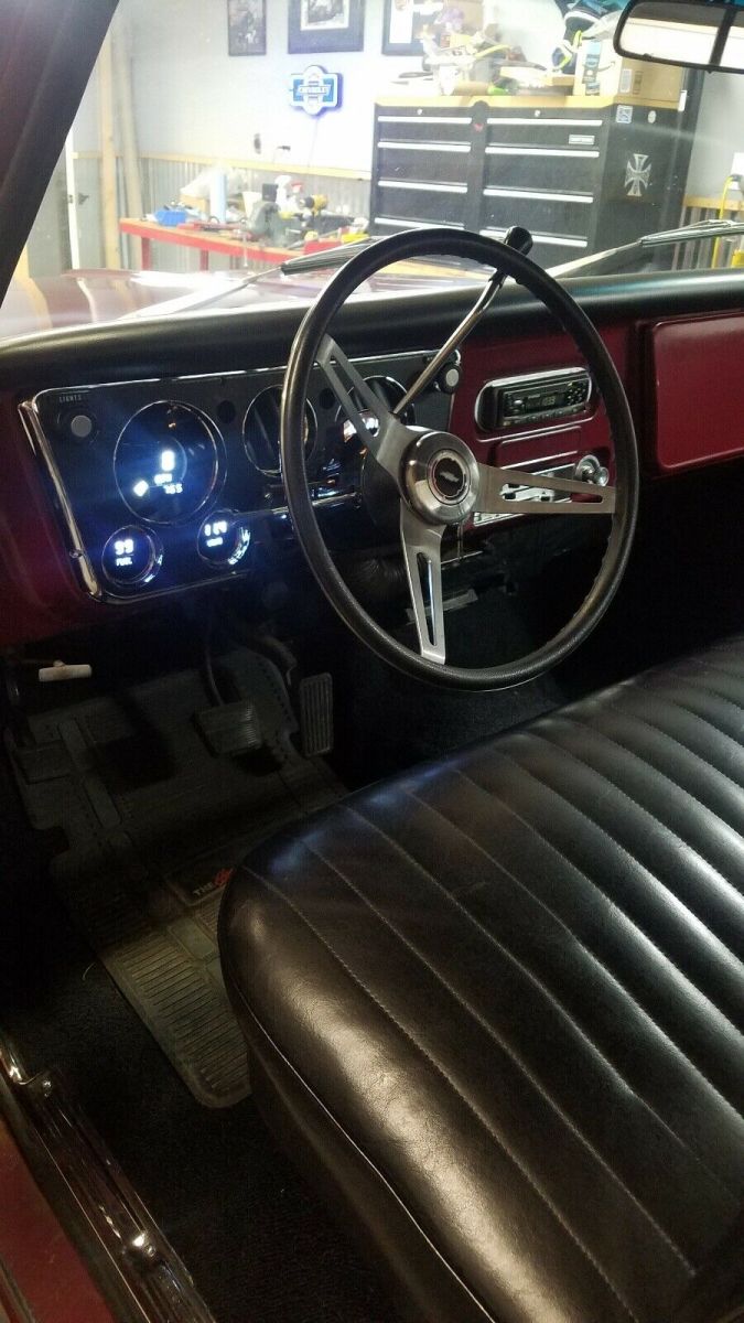 1969 Red Chevrolet C10/K10 Pickup