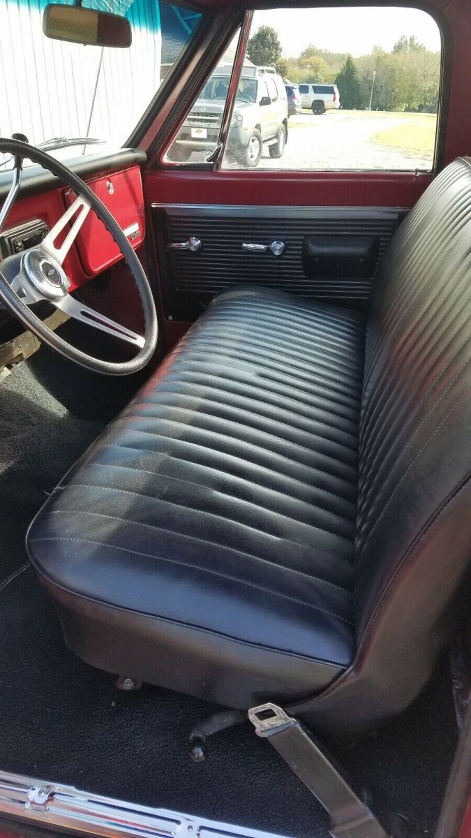 1969 Red Chevrolet C10/K10 Pickup